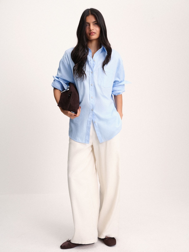The Set Oversized Shirt Multi - Image 2 of 8