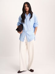 The Set Oversized Shirt Multi - Image 3 of 8