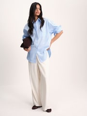 The Set Oversized Shirt Multi - Image 5 of 8