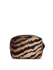 Victoria's Secret Brown Tiger Stripe Make Up Bag - Image 2 of 3