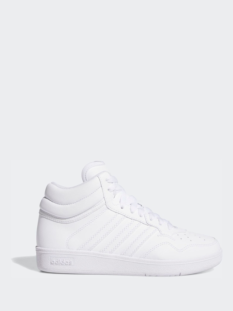 adidas White Hoops Mid Shoes - Image 1 of 10 adidas White Hoops Mid Shoes - Image 1 of 10
