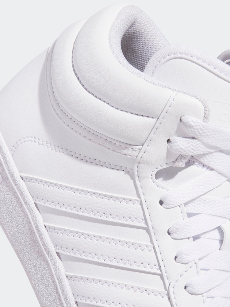 adidas White Hoops Mid Shoes - Image 10 of 10 adidas White Hoops Mid Shoes - Image 10 of 10