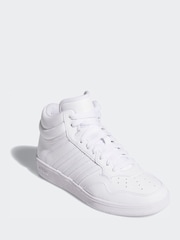 adidas White Hoops Mid Shoes - Image 4 of 10