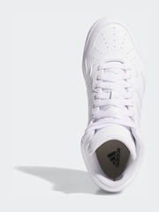 adidas White Hoops Mid Shoes - Image 7 of 10