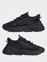adidas Originals Black Ozweego Shoes - Image 6 of 11