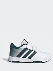 adidas White Disney Mickey Mouse Tensaur Shoes - Image 1 of 10