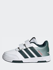 adidas White Disney Mickey Mouse Tensaur Shoes - Image 3 of 10