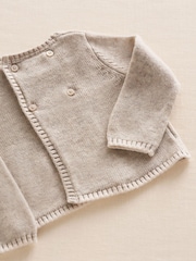 The White Company Grey Hello Baby Knitted Gift Set - Image 3 of 4