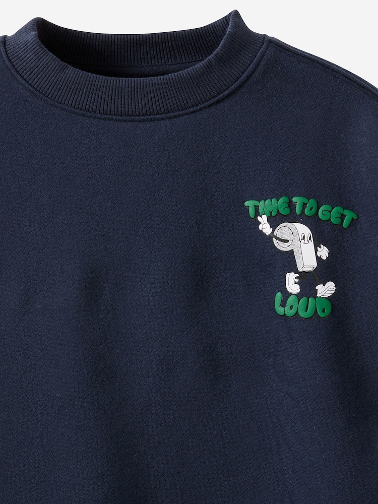 Blå - Cotton On Sammy Oversized Rundhalset topp - Bilde 2 av 2