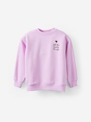 Cotton On Pink Sammy Oversized Crew Top - Image 1 of 3