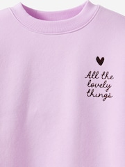 Cotton On Pink Sammy Oversized Crew Top - Image 3 of 3