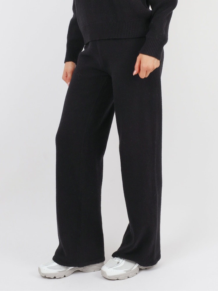 Simmi London Blue Eve Studios Soft Touch Wide Leg Trousers - Image 2 of 5