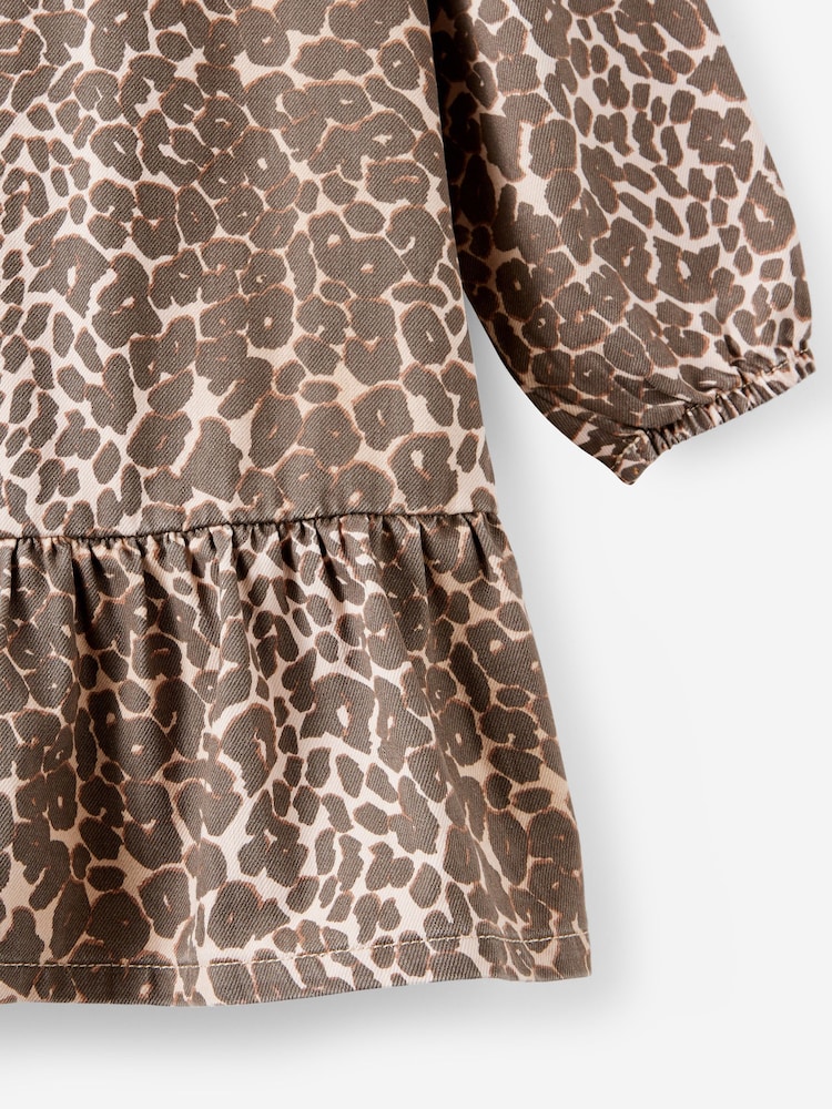 Cotton On Cream Betty Bow Front Denim Dress - Image 2 of 3