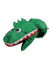 Trespass Green Playful Kids Mitten Gloves - Image 4 of 4