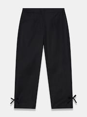 Mint Velvet Black Cotton Blend Capri Trousers - Image 6 of 7