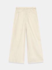Mint Velvet Cream Belt Wide Leg Trousers - Image 8 of 8