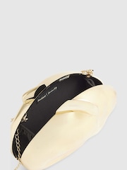 River Island Gold Hard Shell Metallic Clutch Bag - Image 5 of 6