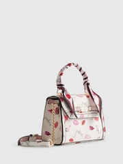 River Island Cream Mini Jadore Tote Cross-Body Bag - Image 3 of 6