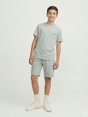 JACK & JONES JUNIOR Topp & Shorts Sett - Bilde 4 av 7