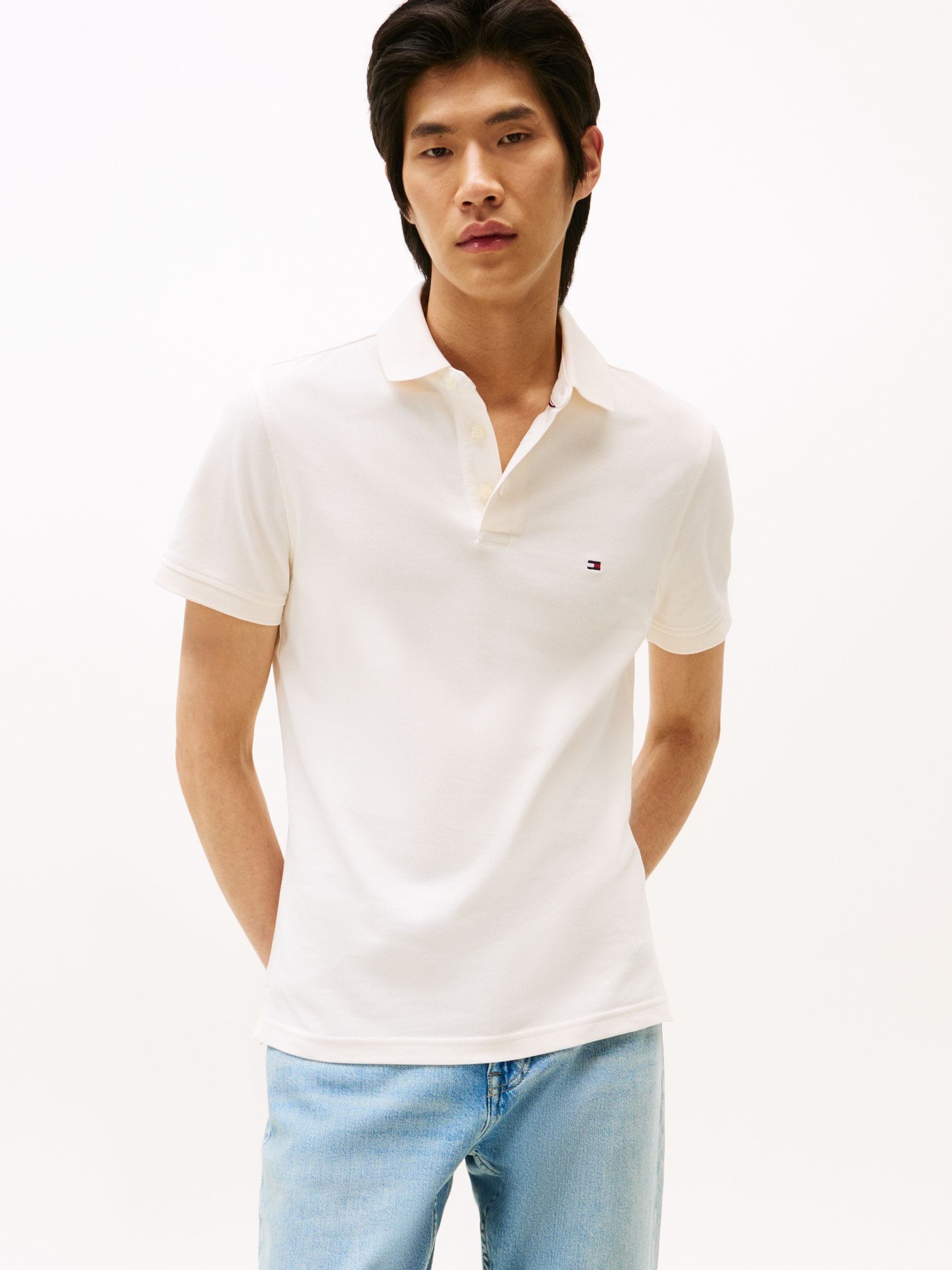 Tommy Hilfiger 1985 Polo Shirt Off Off-White White size XXL - Image 2