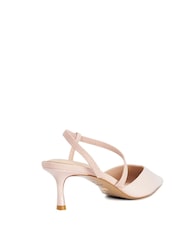 وردي - Dune London Leather Charming Court Shoes - Image 3 of 5