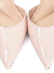وردي - Dune London Leather Charming Court Shoes - Image 5 of 5