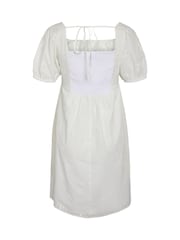 NOISY MAY White Short Sleeve Mini Dress - Image 2 of 2
