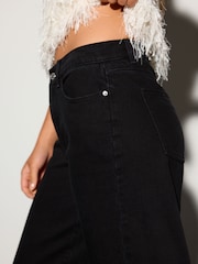 Black Barrel Leg Jeans - Image 5 of 8