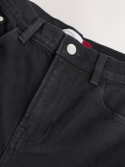 Black Barrel Leg Jeans - Image 7 of 8