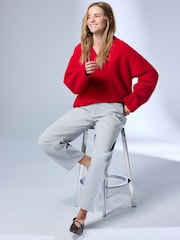 Grey Barrel Leg Jeans - Image 2 of 8