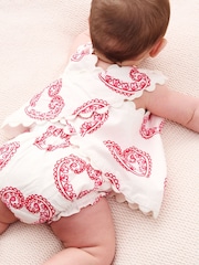 Conjunto Angel & Rocket Renae Bandana Heart, composto por blusa túnica sem mangas e calcinha. - Imagem 3 de 4