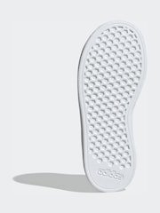 adidas White Grand Court Lifestyle Tennis Lace-Up Shoes - Image 4 of 10