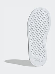 adidas White Grand Court Lifestyle Tennis Lace-Up Shoes - Image 7 of 9