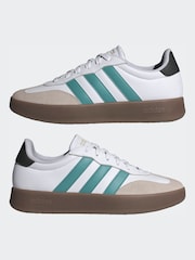 adidas White Barreda Shoes - Image 6 of 10