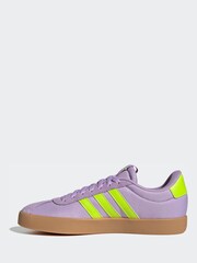 adidas Purple VL Court Shoes - Image 2 of 10