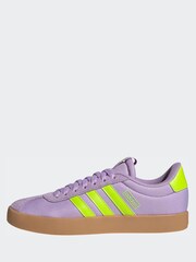adidas Purple VL Court Shoes - Image 4 of 10