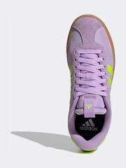 adidas Purple VL Court Shoes - Image 7 of 10