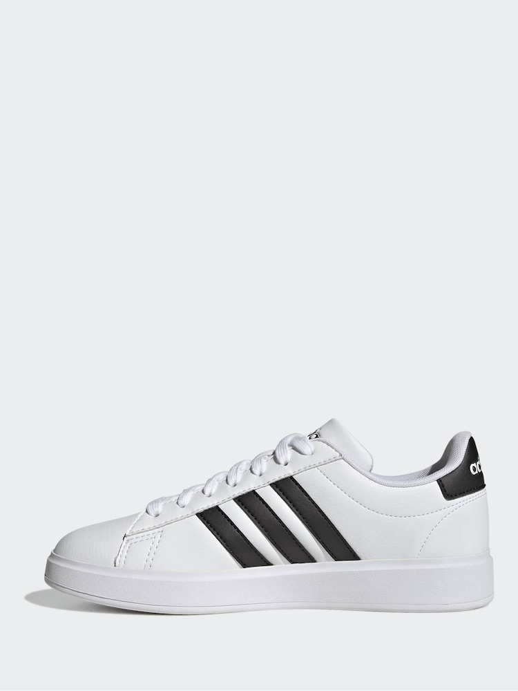 adidas White Grand Court Shoes - Image 2 of 10 adidas White Grand Court Shoes - Image 2 of 10