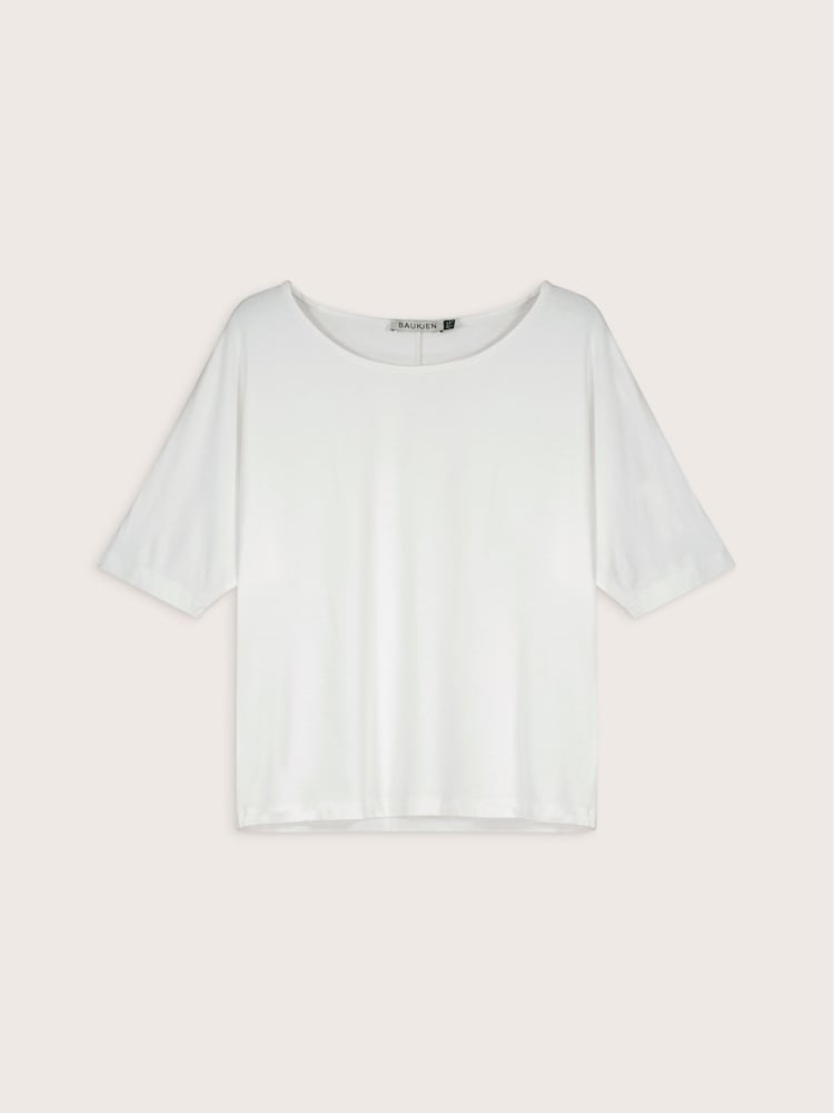 Baukjen Carrie Relaxed Boat Neck T-Shirt - תמונה 6 מתוך 6