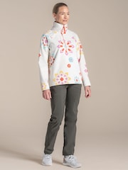 Craghoppers Cream Annjela Half Zip Fleece - Image 1 of 4