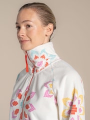 Craghoppers Cream Annjela Half Zip Fleece - Image 3 of 4