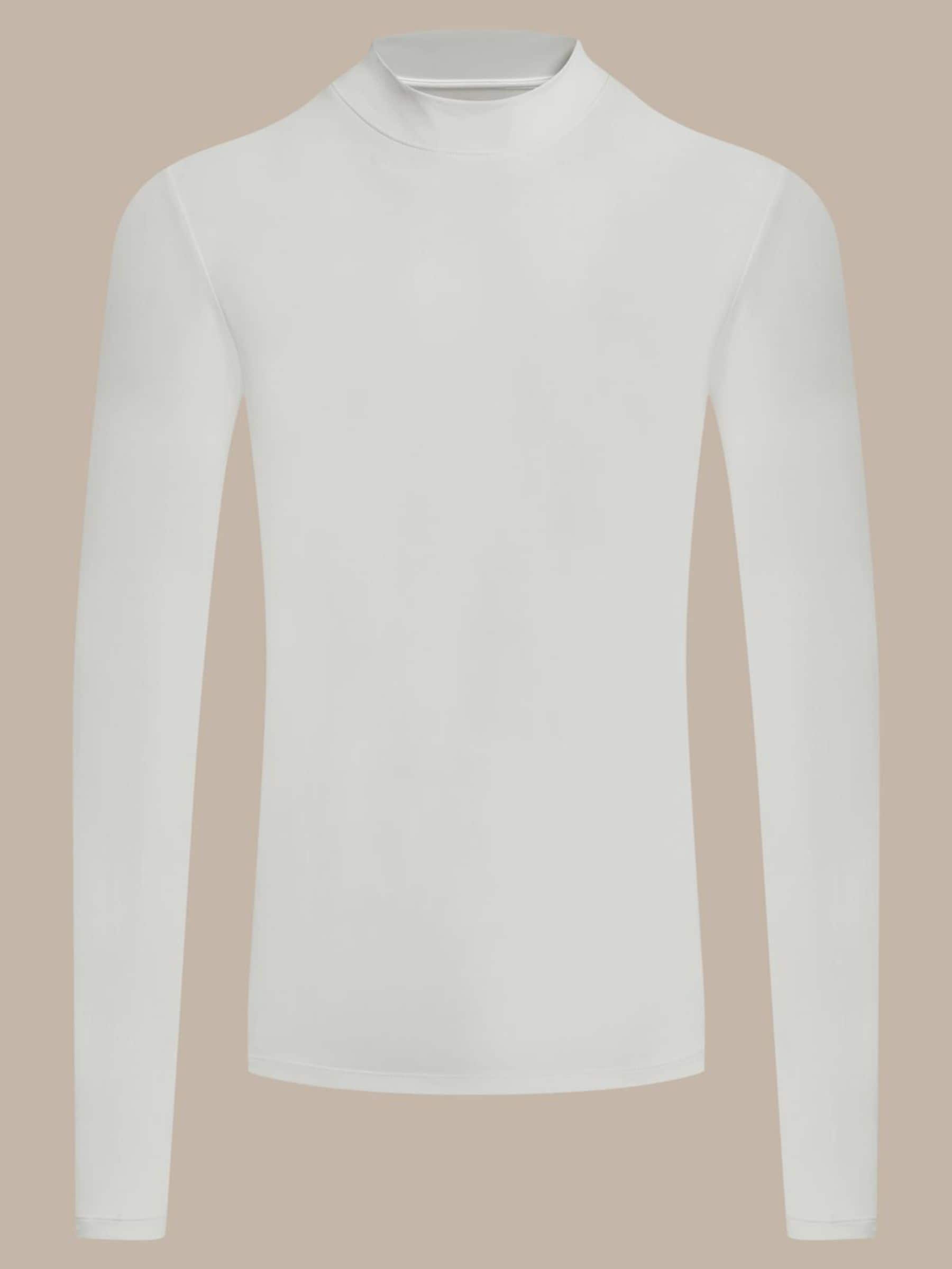 Craghoppers Men' White Nosilife Mock Neck Long-Sleeved Jersey Top in Size S, Sports Direct - Image 5