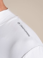 Craghoppers Cream NosiLife Long Sleeved Mock Neck Top - Image 4 of 6
