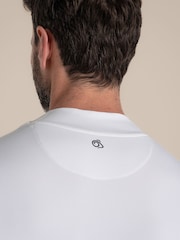 Craghoppers Cream NosiLife Long Sleeved Mock Neck Top - Image 6 of 6
