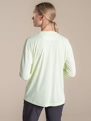 Craghoppers Green Nosilife Solarshield+Long Sleeved T-Shirt - Image 2 of 4