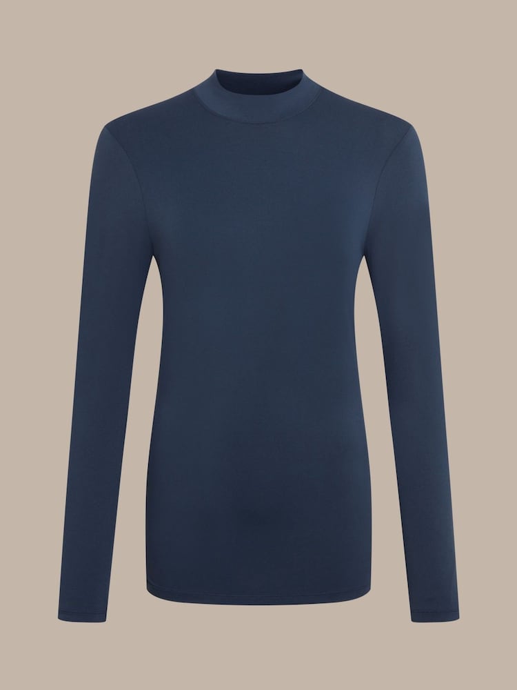Craghoppers Blue NosiLife Long Sleeved Mock Neck Top - Image 6 of 6 Craghoppers Blue NosiLife Long Sleeved Mock Neck Top - Image 6 of 6