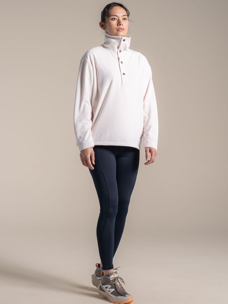 Craghoppers White Nadia Overhead Fleece - Image 1 of 4 Craghoppers White Nadia Overhead Fleece - Image 1 of 4