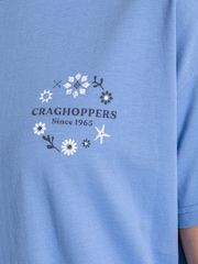 Craghoppers Blue Yago Short Sleeved Top - Image 3 of 5