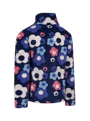 Trespass Blue Melsa Flower Print Full Zip Fleece - Image 2 of 2