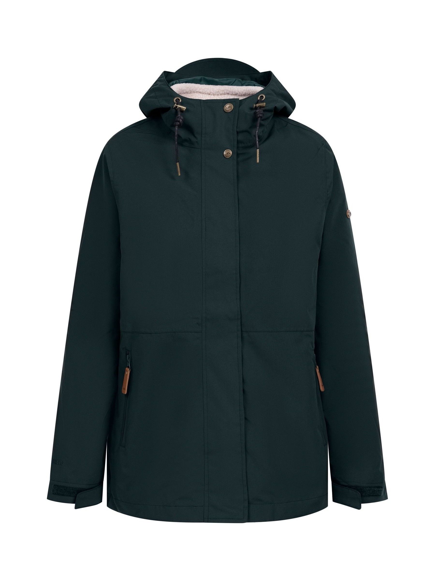 Trespass Women's Green Kamila 3 In 1 Waterproof Coat - Image 4